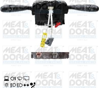 Meat & Doria 231718 - Вимикач на рульовій колонці autozip.com.ua