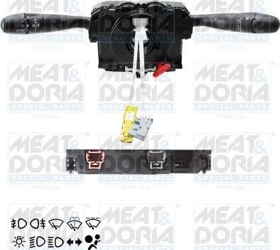 Meat & Doria 231712 - Вимикач на рульовій колонці autozip.com.ua