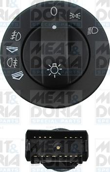 Meat & Doria 23823 - Вимикач, головне світло autozip.com.ua