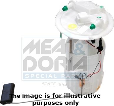 Meat & Doria 79380E - Датчик, рівень палива autozip.com.ua