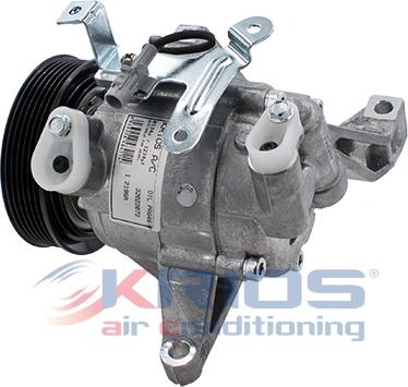 Meat & Doria K12196A - Компресор, кондиціонер autozip.com.ua