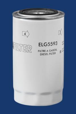 Mecafilter ELG5593 - Паливний фільтр autozip.com.ua