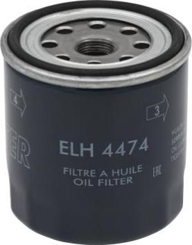 Mecafilter ELH4474 - Масляний фільтр autozip.com.ua