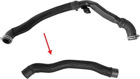 MEHA AUTOMOTIVE MH53900 - Шланг радіатора autozip.com.ua