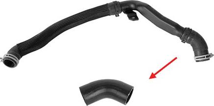 MEHA AUTOMOTIVE MH53901 - Шланг радіатора autozip.com.ua