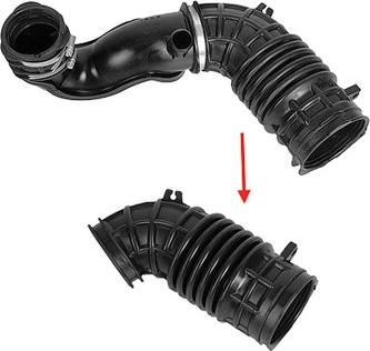 MEHA AUTOMOTIVE MH53899 - Рукав повітрозабірника, повітряний фільтр autozip.com.ua