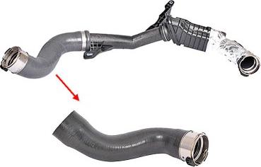 MEHA AUTOMOTIVE MH52101 - Трубка повітря, що нагнітається autozip.com.ua
