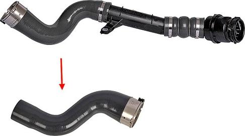MEHA AUTOMOTIVE MH52247 - Трубка повітря, що нагнітається autozip.com.ua