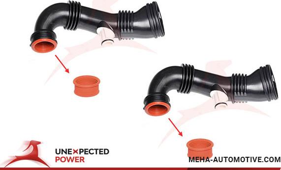 MEHA AUTOMOTIVE MH13302K - Трубка повітря, що нагнітається autozip.com.ua