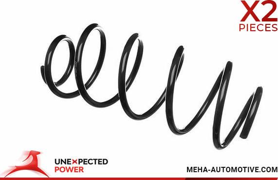 MEHA AUTOMOTIVE MH88037 - Пружина ходової частини autozip.com.ua