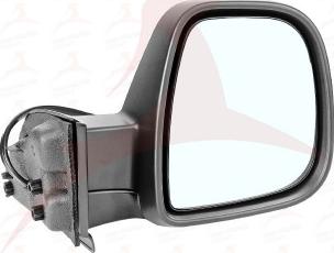 MEHA AUTOMOTIVE MH76010 - Зовнішнє дзеркало autozip.com.ua