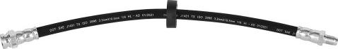 MEHA AUTOMOTIVE MH73941 - Гальмівний шланг autozip.com.ua
