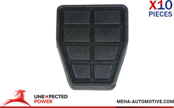 MEHA AUTOMOTIVE MH72493K - Педальні накладка, педаль гальма autozip.com.ua