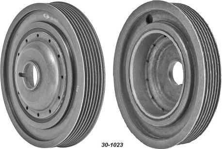 MEHA AUTOMOTIVE MHK60059 - Ремінний шків, колінчастий вал autozip.com.ua