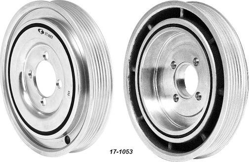 MEHA AUTOMOTIVE MHK60050 - Ремінний шків, колінчастий вал autozip.com.ua