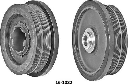 MEHA AUTOMOTIVE MHK60006 - Ремінний шків, колінчастий вал autozip.com.ua