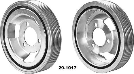MEHA AUTOMOTIVE MHK60016 - Ремінний шків, колінчастий вал autozip.com.ua