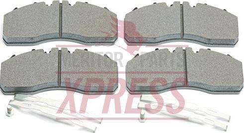 Meritor MDP5099 - Гальмівні колодки, дискові гальма autozip.com.ua