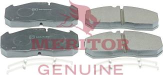 Meritor MDP5057SK - Гальмівні колодки, дискові гальма autozip.com.ua