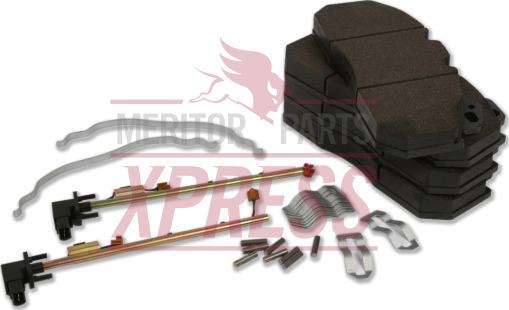 Meritor MDP5060 - Гальмівні колодки, дискові гальма autozip.com.ua