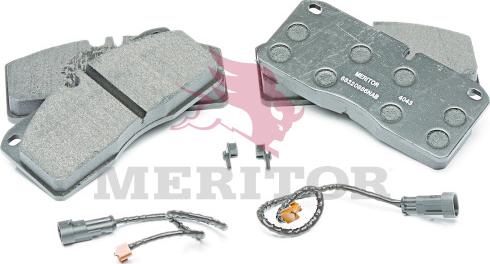 Meritor MDP5020 - Гальмівні колодки, дискові гальма autozip.com.ua