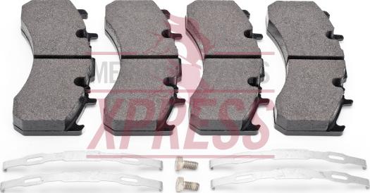 Meritor MDP5102 - Гальмівні колодки, дискові гальма autozip.com.ua
