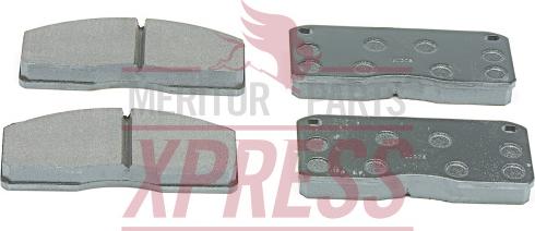 Meritor MDP5116 - Гальмівні колодки, дискові гальма autozip.com.ua