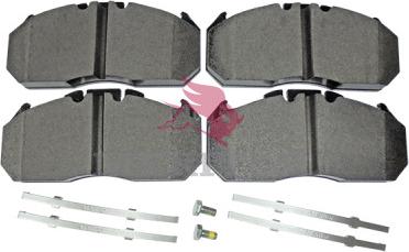 Meritor MDP5131 - Гальмівні колодки, дискові гальма autozip.com.ua