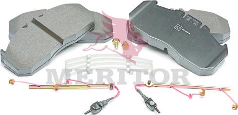 Meritor MDP5121 - Гальмівні колодки, дискові гальма autozip.com.ua