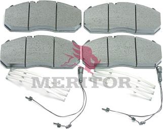 Meritor MDP3174KWI - Гальмівні колодки, дискові гальма autozip.com.ua