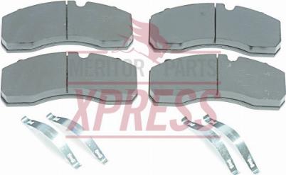 Trucktechnic TDP1030S - Гальмівні колодки, дискові гальма autozip.com.ua