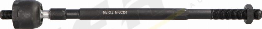 MERTZ M-S0351 - Осьовий шарнір, рульова тяга autozip.com.ua