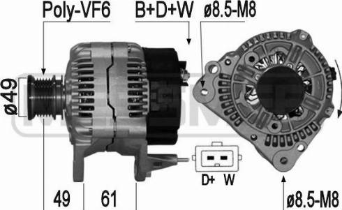 Messmer 209095A - Генератор autozip.com.ua