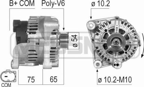 Messmer 210499A - Генератор autozip.com.ua