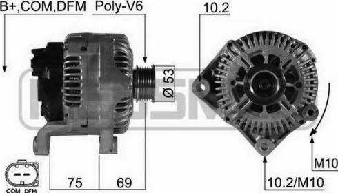 Messmer 210495A - Генератор autozip.com.ua