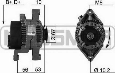 Messmer 210195R - Генератор autozip.com.ua