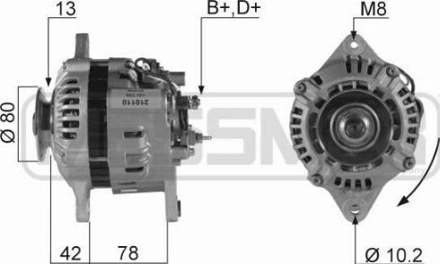 Messmer 210110A - Генератор autozip.com.ua