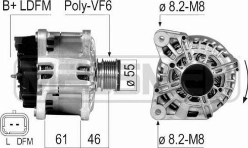 Messmer 210816R - Генератор autozip.com.ua