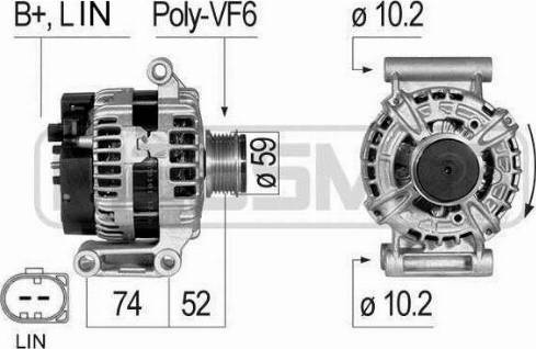 Messmer 210835A - Генератор autozip.com.ua