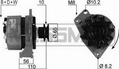 Messmer 210339R - Генератор autozip.com.ua