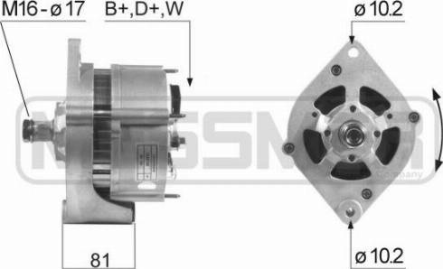 Messmer 210293A - Генератор autozip.com.ua