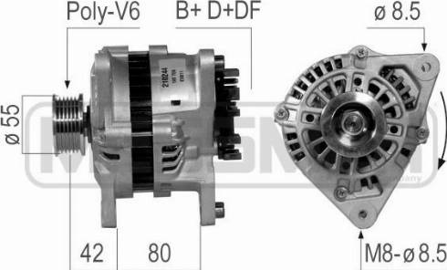 Messmer 210244R - Генератор autozip.com.ua