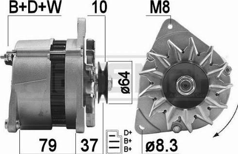 Messmer 210204A - Генератор autozip.com.ua