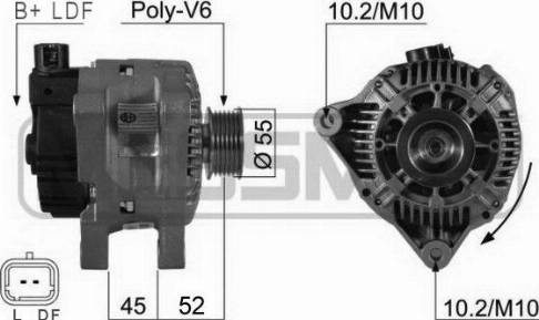 Messmer 210207R - Генератор autozip.com.ua