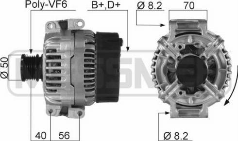 Messmer 210272A - Генератор autozip.com.ua