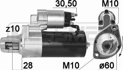 Messmer 220949A - Стартер autozip.com.ua