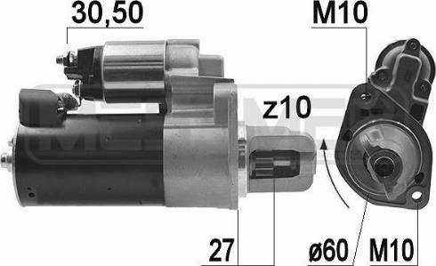 Messmer 220954A - Стартер autozip.com.ua