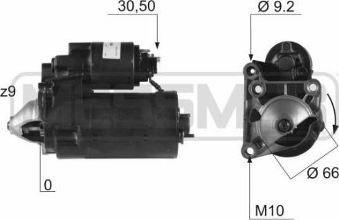 Messmer 220456R - Стартер autozip.com.ua