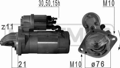 Messmer 220457R - Стартер autozip.com.ua