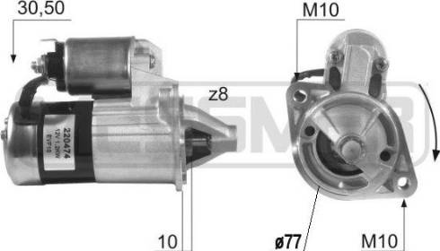 Messmer 220474A - Стартер autozip.com.ua